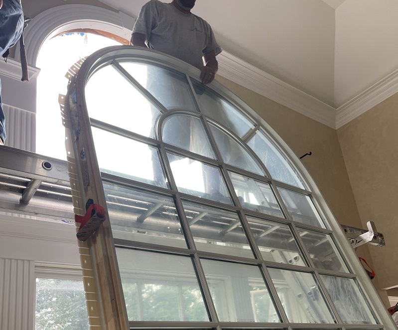 Custom window installation in Easton, CT 